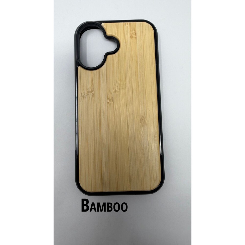 Wooden iPhone 17 Phone Case - Bamboo